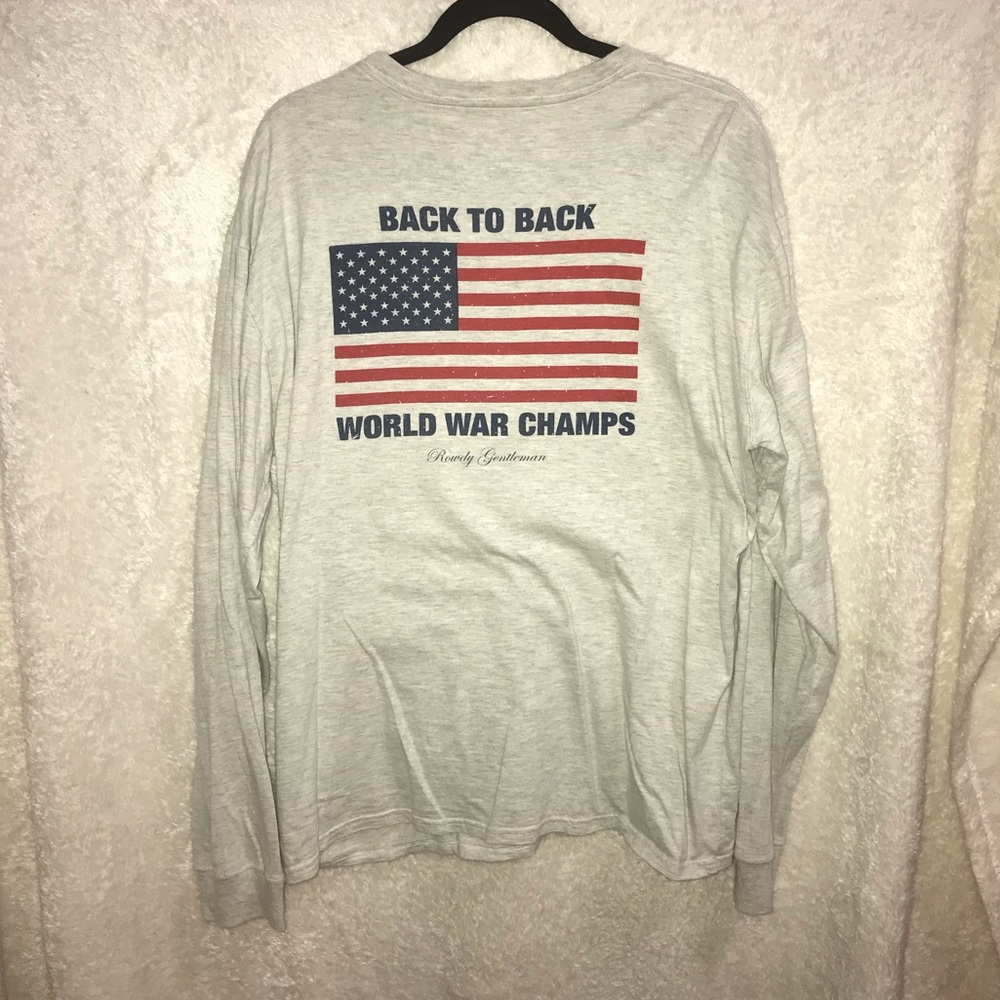 Rowdy gentleman long sleeve tee